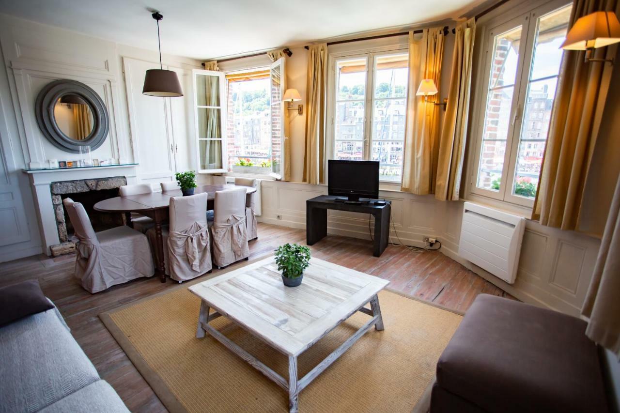 Appartement Vieux Bassin Honfleur Exteriér fotografie