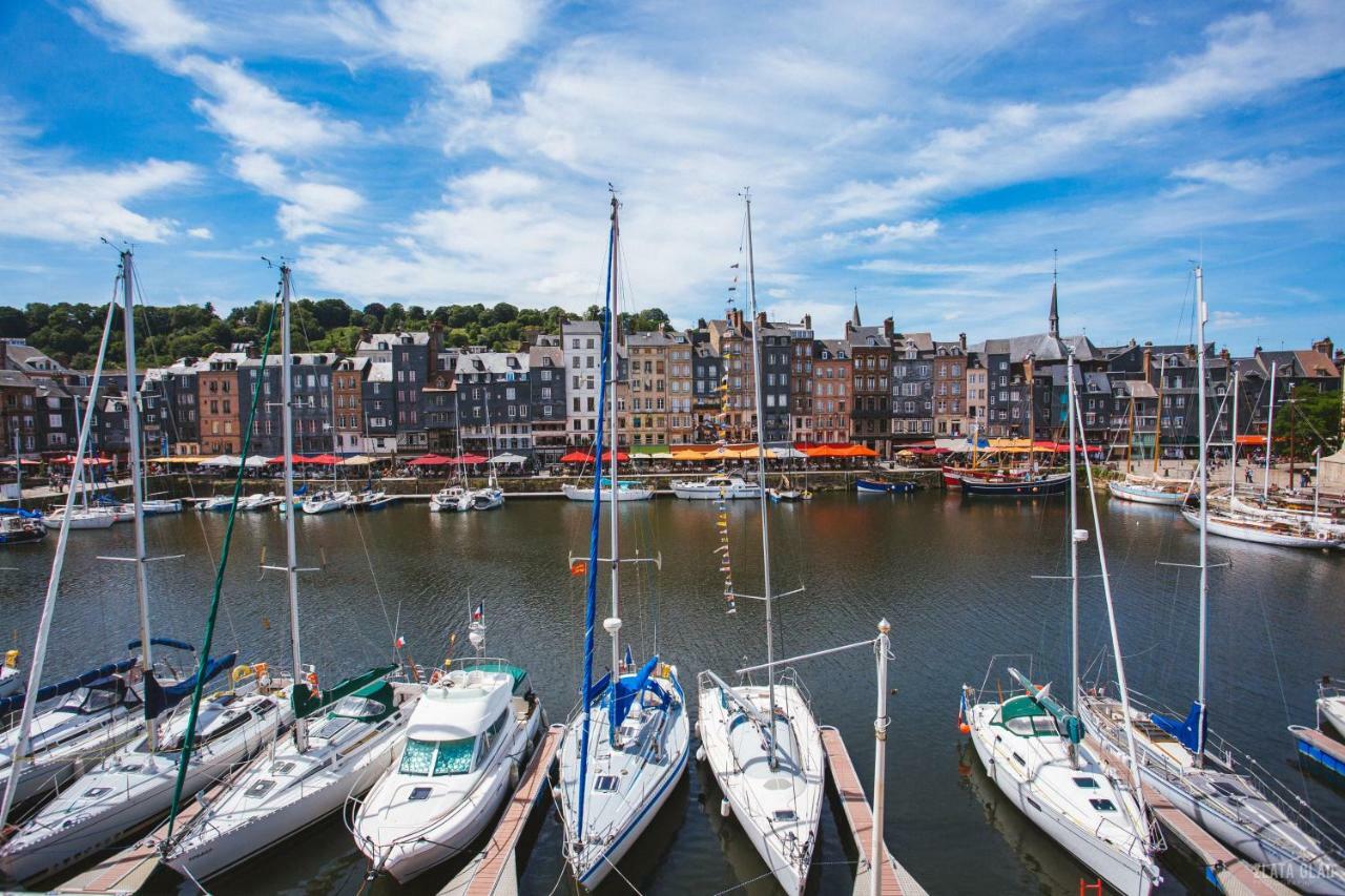 Appartement Vieux Bassin Honfleur Exteriér fotografie