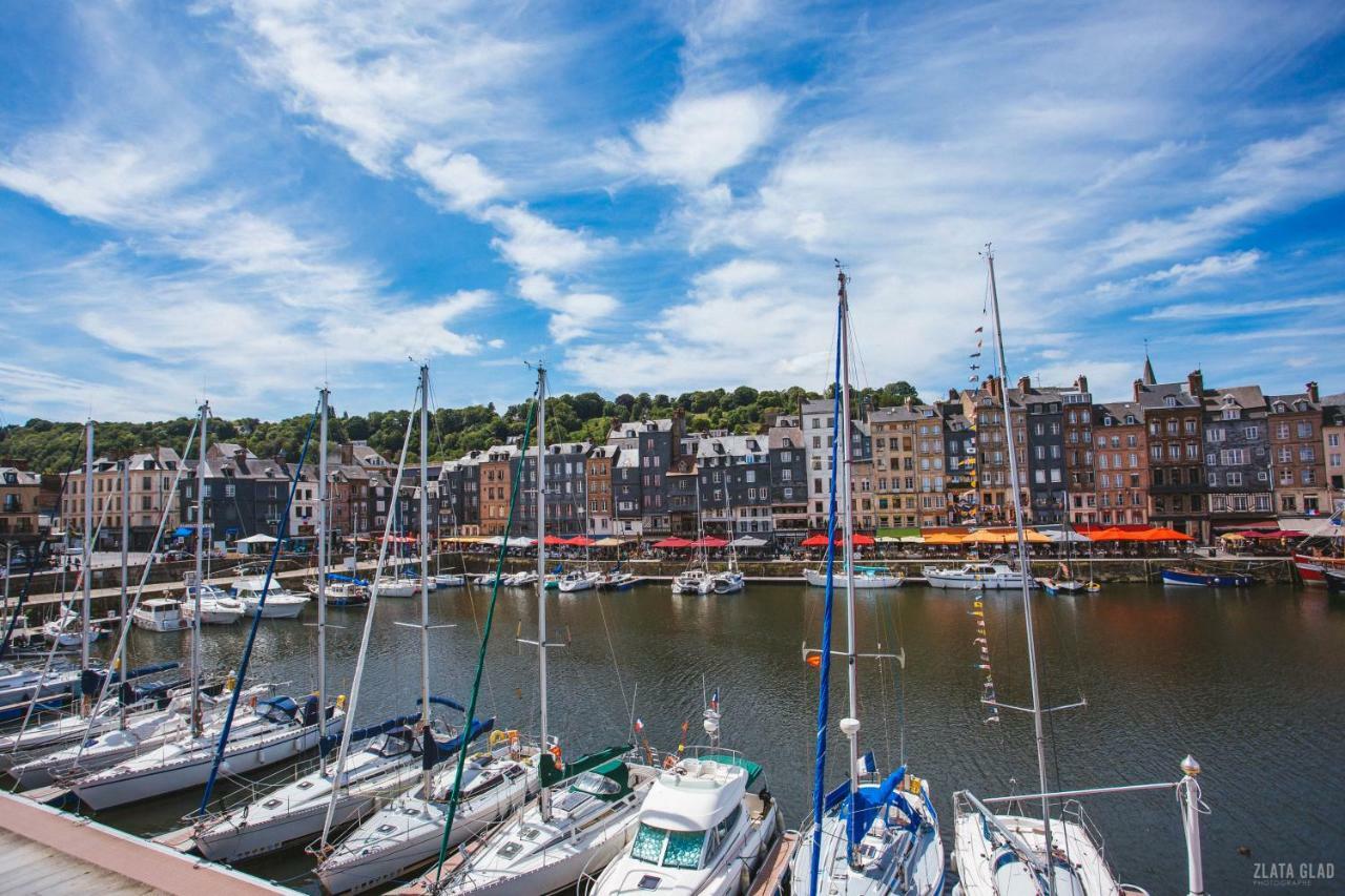 Appartement Vieux Bassin Honfleur Exteriér fotografie