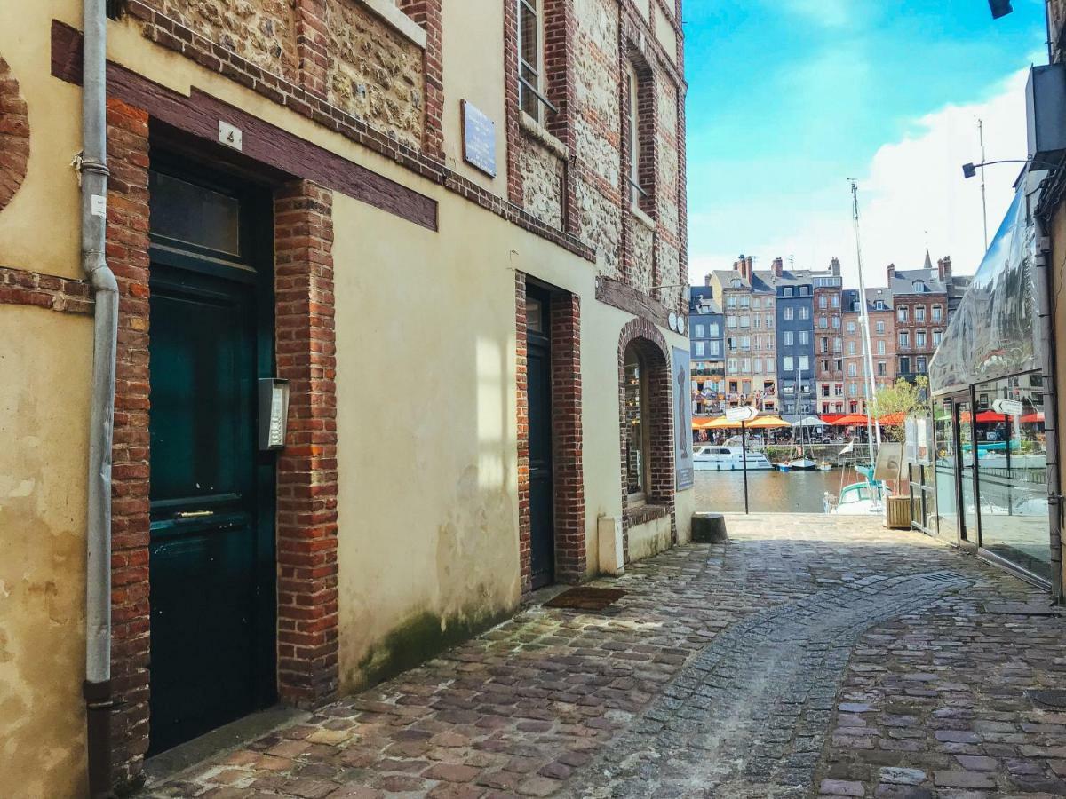 Appartement Vieux Bassin Honfleur Exteriér fotografie